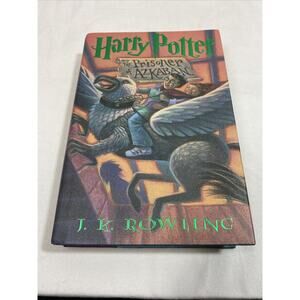 1st American Edition Print JK Rowling HARRY POTTER AND THE PRISONER OF AZKABAN